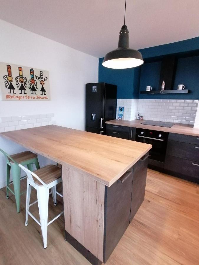 Le Tie-Break Apartment Pont-Croix Bagian luar foto